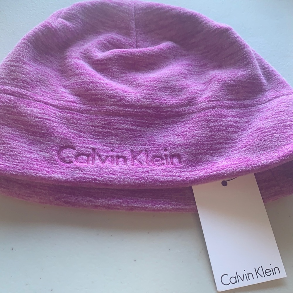 Calvin Klein fleece beanie